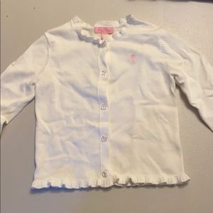 Lilly Pulitzer Button Up Sweater- S (4-5)